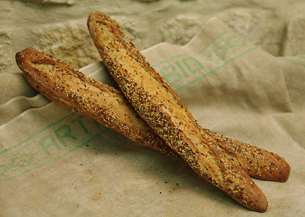 Baguette aux céréales